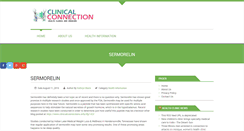 Desktop Screenshot of clinicalconnections.info